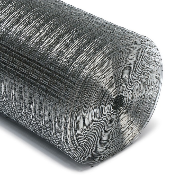 Сетка оцинкованная, сварная, 25 &times; 1 м, ячейка 25 &times; 25 мм, d = 1 мм, Greengo
