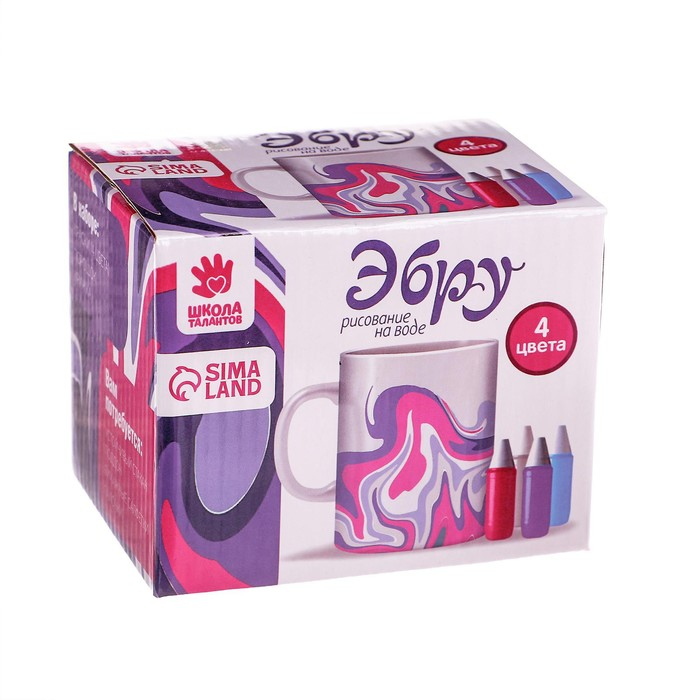 Рисование на воде: эбру &laquo;Создай свою кружку&raquo;