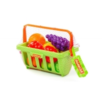 Набор продуктов с корзинкой №2, 9 элементов, цвета МИКС