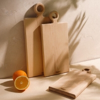 Доска разделочная из цельного массива берёзы Sima-Land Home, 35&times;16&times;2,2 см