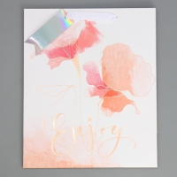 Пакет подарочный ламинированный, упаковка, &laquo;Нежность&raquo;, 25.4 х 30.5 х 12.7 см