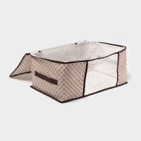 Кофр для хранения вещей Доляна &laquo;Браун&raquo;, 45&times;30&times;20 см, цвет коричневый