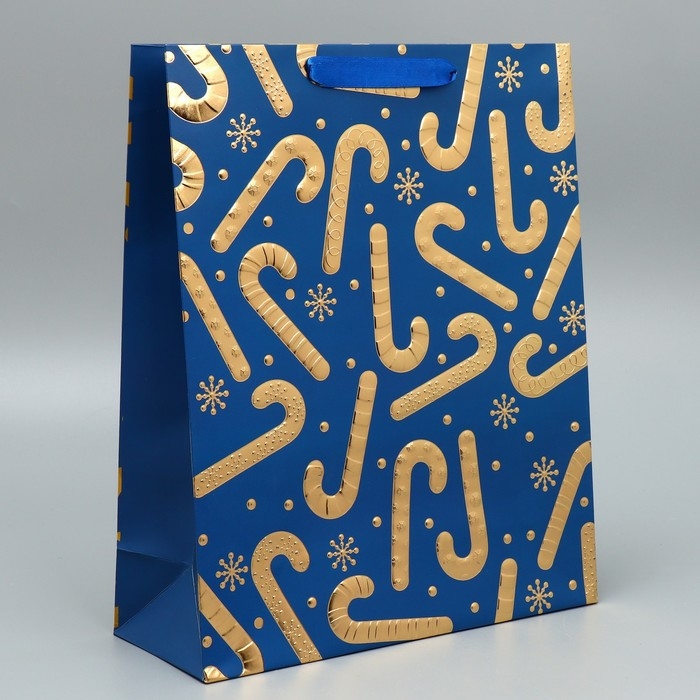 Пакет подарочный новогодний &laquo;Новогоднее настроение&raquo; 32 х 26 х 10 см, Новый год