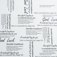 Пленка для цветов, матовая, "Комплимент тон", белый, 0,6 х 9м &plusmn;5%