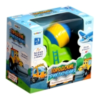 Музыкальная машинка &laquo;Городские приключения: Бетономешалка&raquo;, звук, свет