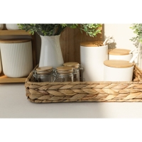 Корзинка для подачи Доляна &laquo;Камыш&raquo;, 32&times;24&times;5,5 см, из соломы