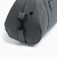 Сумка спортивная на молнии, размер универсальный , цвет серый