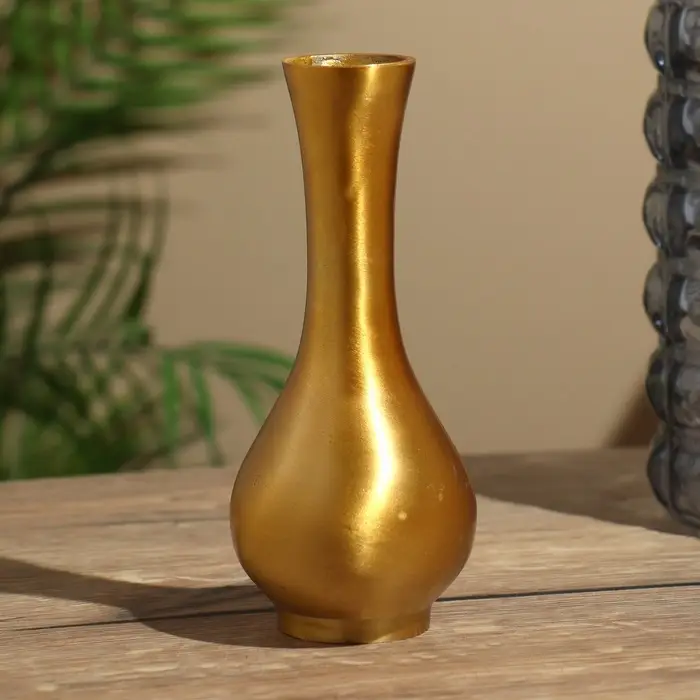 Ваза "Леон" алюминий 7х7х17 см