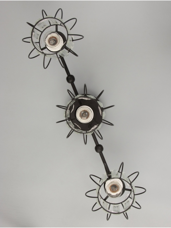 Люстра "Лорд" 3х40Вт Е27 черный