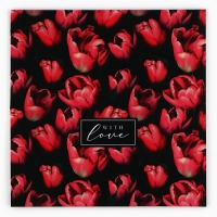 Коробка для сладостей &laquo;Тюльпаны&raquo;, 20 х 15 х 5 см