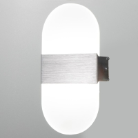 Бра Лайн LED 12Вт 6000К серебро 11х21 см
