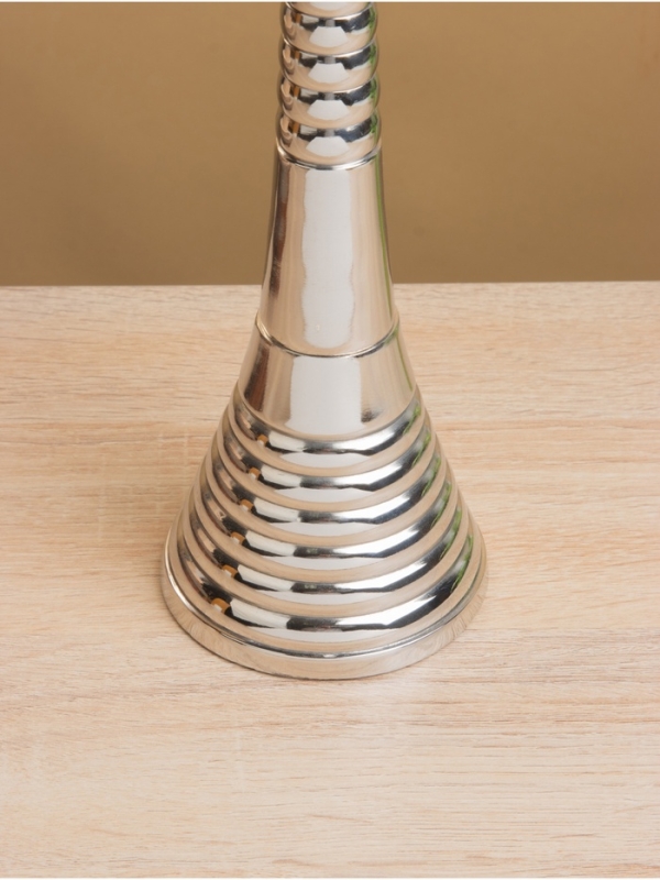 Подсвечник "Шампань" 9х9х36 см, алюминий