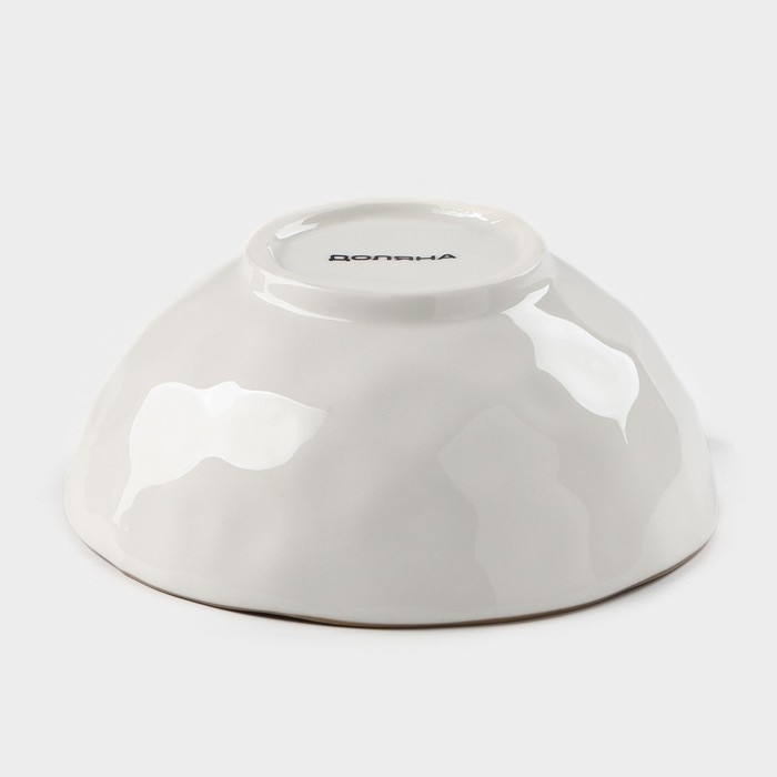 Миска фарфоровая Доляна &laquo;Космос&raquo;, 370 мл, d=13,1 см, цвет синий