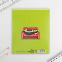 Тетрадь в линейку, предметная, 48 л.,на скрепке, А5 &laquo;ПЕРСОНАЖИ. Русский язык&raquo;