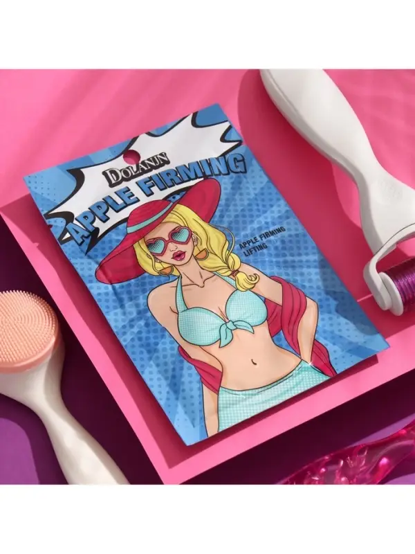 Маска тканевая увлажняющая для лица с экстрактом яблока