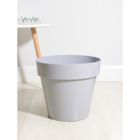 Кашпо для цветов со вставкой &laquo;Порто&raquo;, 15 л, серое