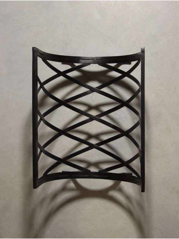 Дровница "Тепло" сталь 40х31х30 см