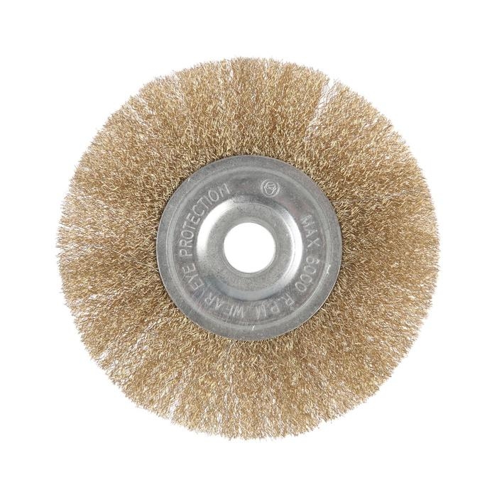 Щетка металлическая для УШМ ЛОМ, плоская, посадка 22 мм, 175 мм Щетка металлическая для УШМ ЛОМ, плоская, посадка 22 мм, 175 мм