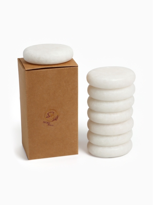 Камни для СПА 6*8 белый  8 шт