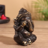 Сувенир бронза "Ганеша" 6х5х8 см