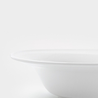 Тарелка глубокая Hanna Kn&ouml;vell, d=19.8 см, фарфор, белая