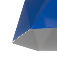 Светильник Edward 1х40Вт Е27 пр-1м синий 38х38х25см