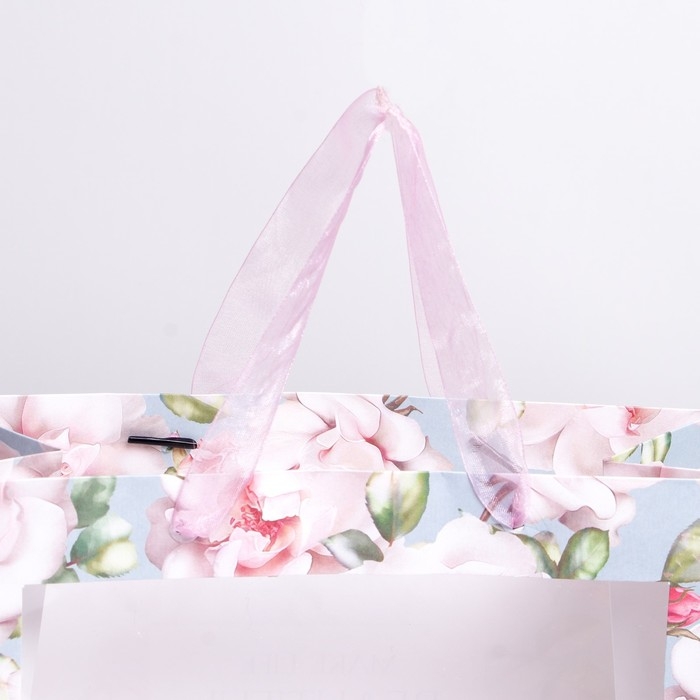 Пакет подарочный крафтовый с пластиковым окном, упаковка, &laquo;Beautiful&raquo;, 24 х 20 х 11 см