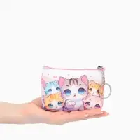 Кошелек дет 13-01-01 Июнь2517, 10,5*2,5*8 см, отд на молнии, микс