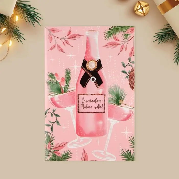 Открытка интерактивная &laquo;С Новым годом&raquo;, 12&times;18 см