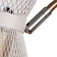 Бра 662458/1 E14 40Вт белый-золото 25х12х18 см