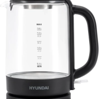 Чайник HYK-G3402 1,7л 2200Вт серый (стекло)