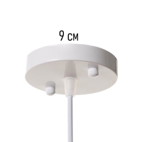 Светильник Lina 1х40Вт Е27 неон-оранжевый  26х26х32см