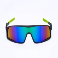 Очки солнечные мужские спортивные "Мастер К", uv 400, ширина 14.1 см, дужка 13.4 см, линза 7.2 х 5.3