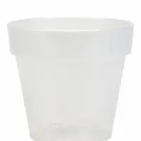Кашпо со вставкой "Порто" 3,5л, D20 см, h-19 см, цвет прозрачный