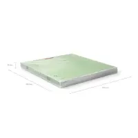 Тетрадь 12 листов в частую косую линейку, ErichKrause &laquo;Классика&raquo;, обложка мелованный картон, зелёная