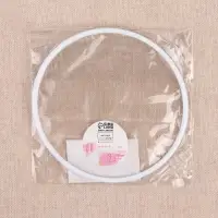 Основа для макраме &laquo;Круг&raquo;, металлическая, d = 10/10,6 см, цвет белый