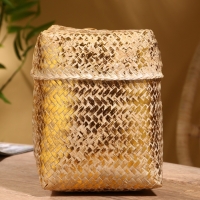 Корзинка плетеная "Аварис" 17х17х25 см