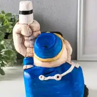 Копилка для денег &laquo;Добрый гаишник&raquo;, гипс, 22.5&times;18&times;15 см