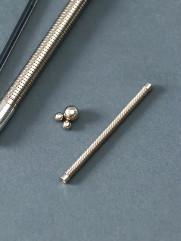 Ручка антистресс гнущаяся с магнитами чернила чёрные 18,5х6,5х2 см