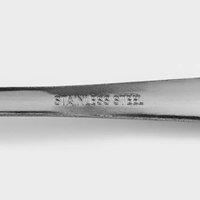 Вилка столовая Доляна &laquo;Оптима&raquo;, длина 17.8 см, толщина 1.2 мм, нержавеющая сталь, серебристая