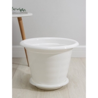 Горшок с поддоном &laquo;Виола&raquo;, 16 л, цвет белый