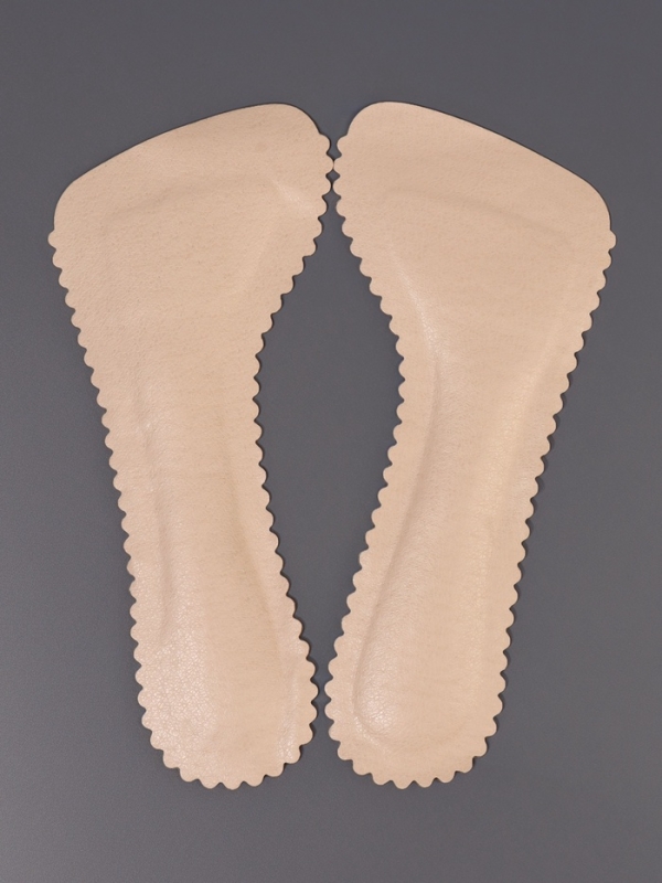 Полустельки (иск.кожа, латекс) на кл осн универс 20см (пара) бежевый пак ОТ