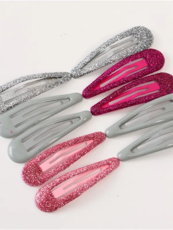 Заколка для волос 10 шт, Коты аристократы