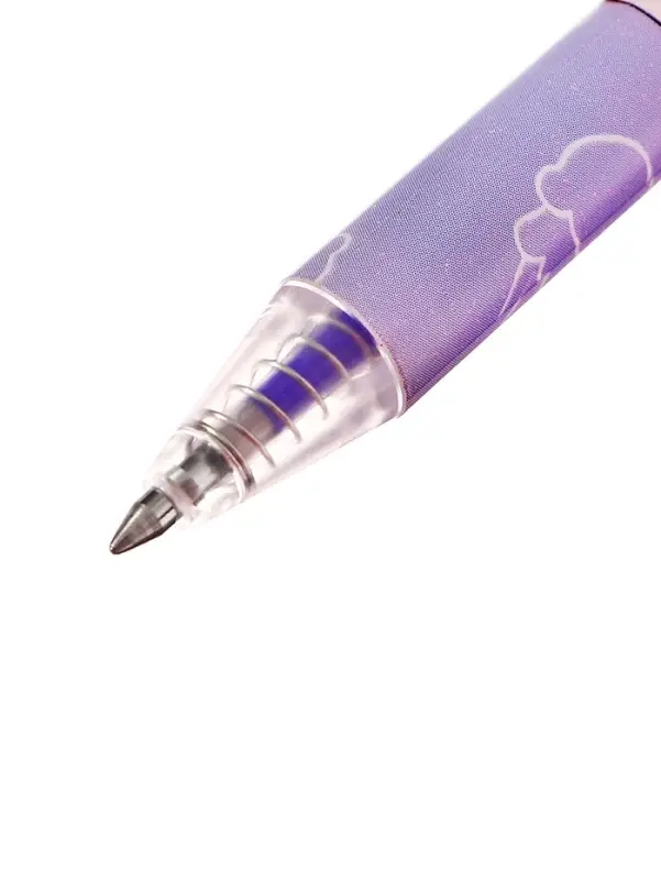 Ручка гелевая автомат СТИРАЕМЫЕ ЧЕРНИЛА, 0,5 мм, стержень синий, Милашка МИКС