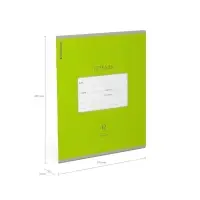 Тетрадь 12 листов в линейку ErichKrause &laquo;Классика Bright&raquo;, обложка мелованный картон, блок офсет, белизна 100%, зелёная