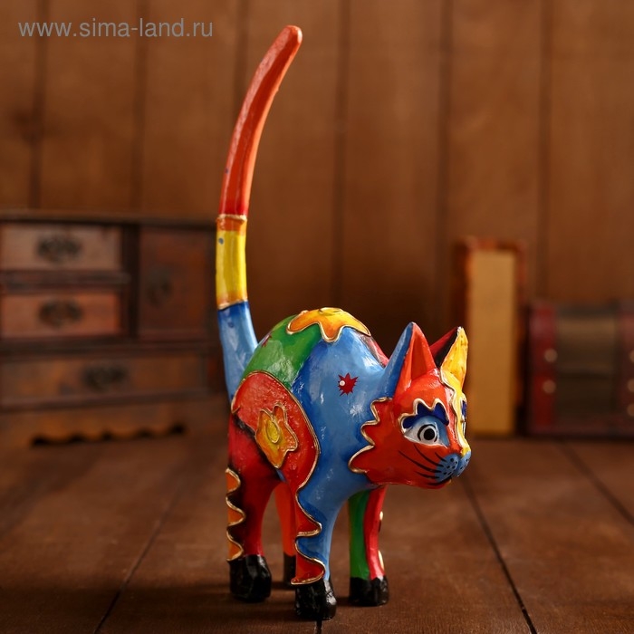 Сувенир дерево "Кошка" 30х15х5 см