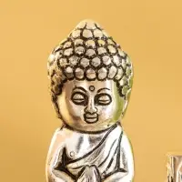 Подставка под благовония "Будда Намасте" алюминий 7х6х11 см