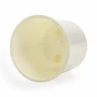 Кашпо со вставкой 2,3 л d15,7 см h15,2см "Desert" пластик белый