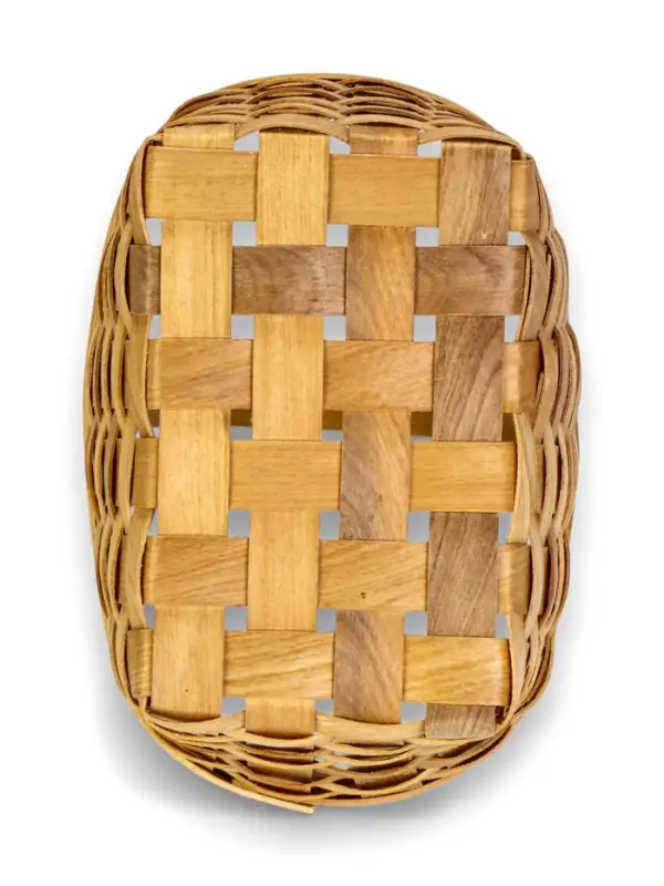 Корзина плетеная 22 х 15,5 х 12 см ручка h=13 см секвойя