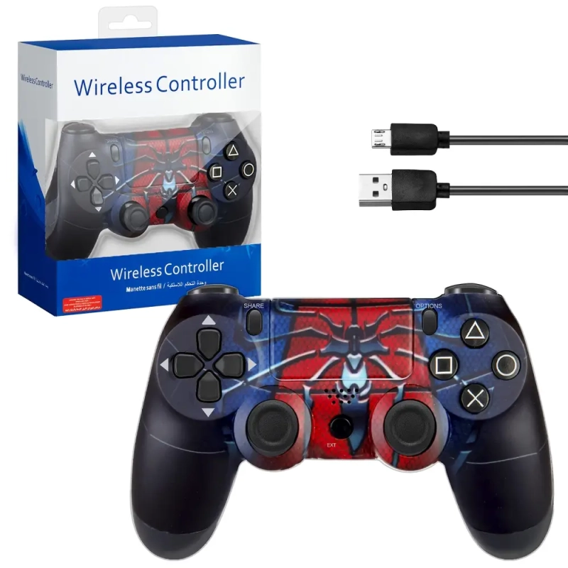 Джойстик PS4 DualShock беспроводной с рисунком №22